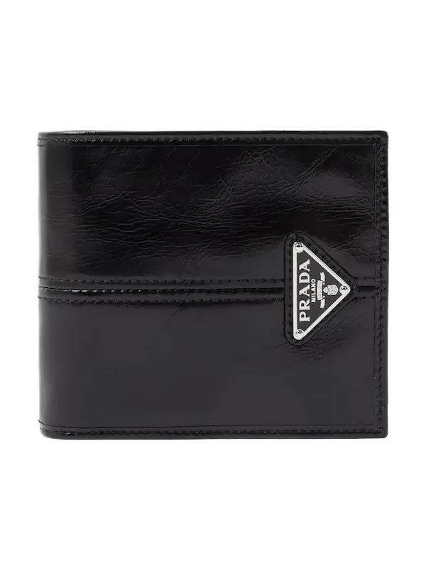 Logo leather wallet Logo leather wallet