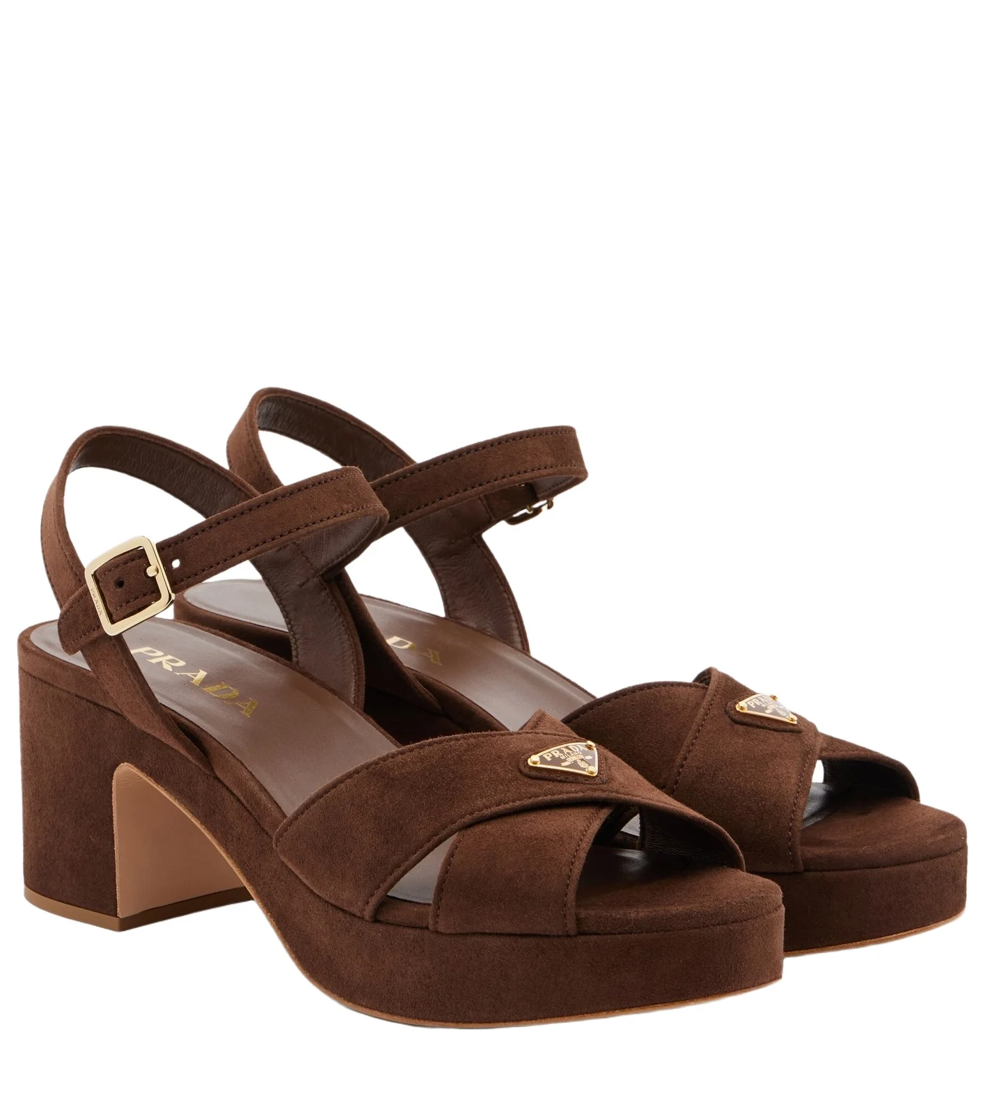 Suede platform sandals Suede platform sandals