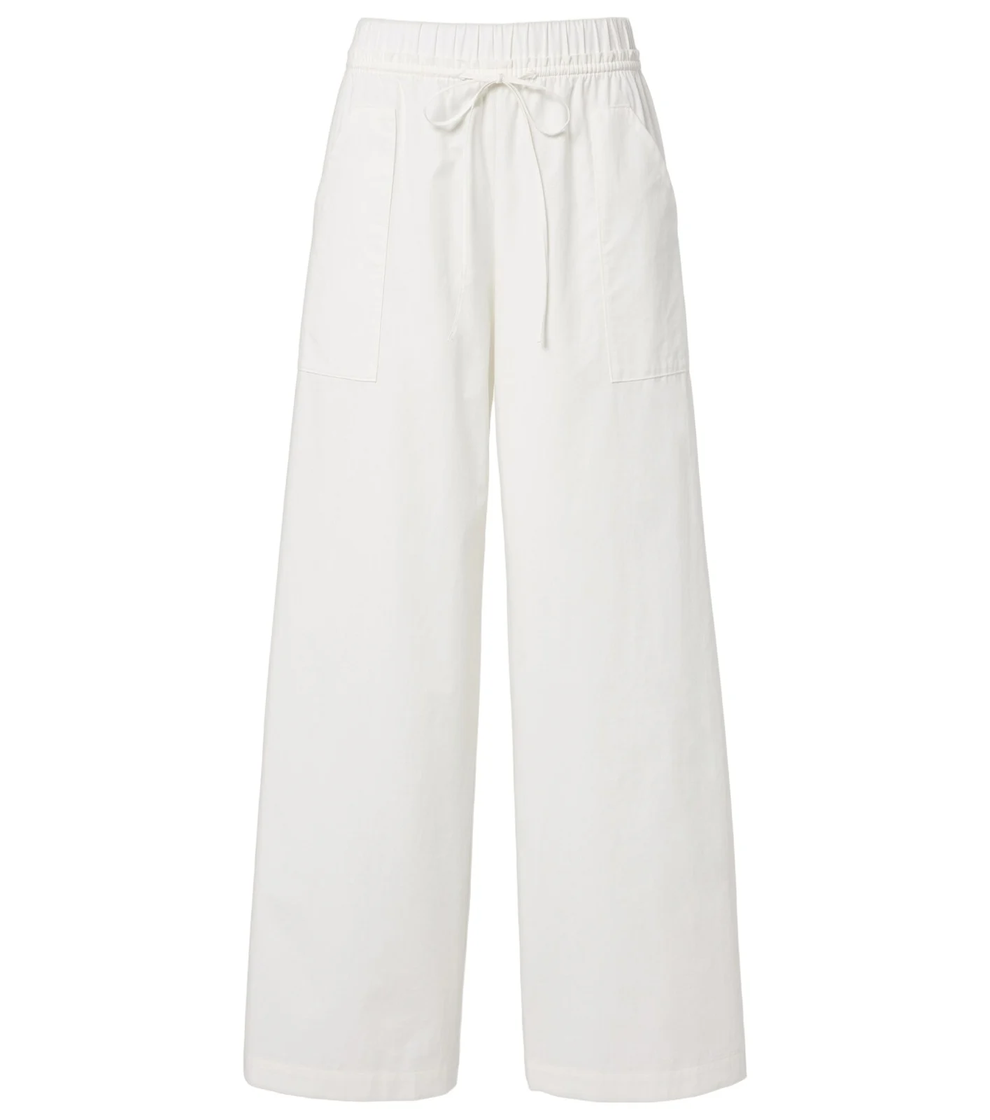 Cotton poplin wide-leg pants Cotton poplin wide-leg pants