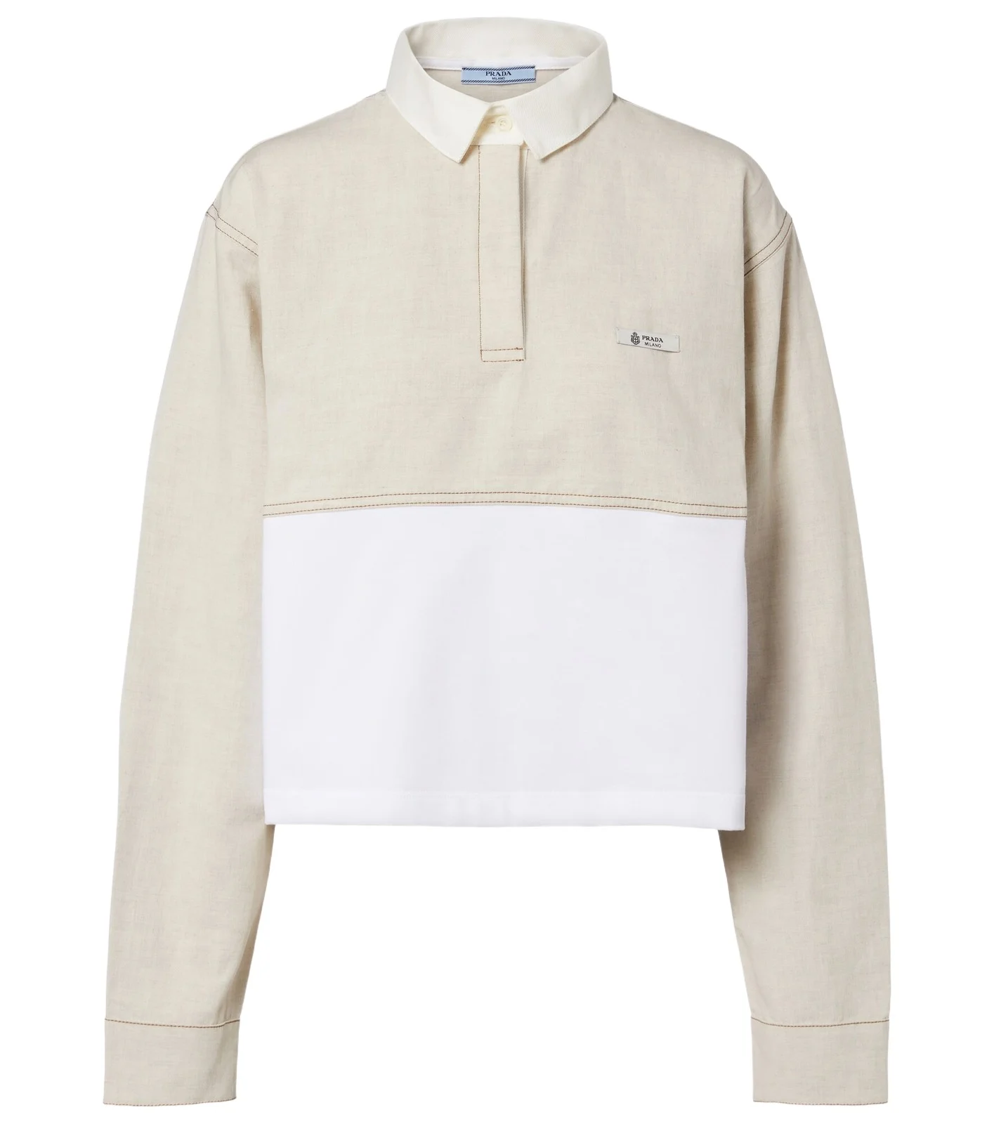 Cotton and linen polo shirt Cotton and linen polo shirt