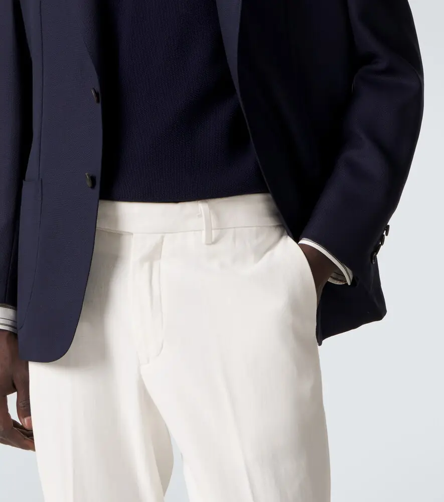 Thom Sweeney Twill chinos | Thumbnail 3 Thom Sweeney Twill chinos | Thumbnail 3