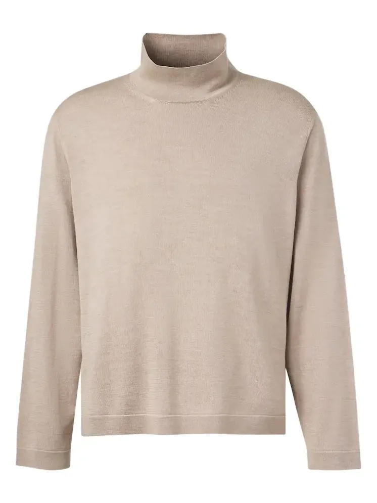 Stòffa Wool and silk turtleneck sweater Stòffa Wool and silk turtleneck sweater