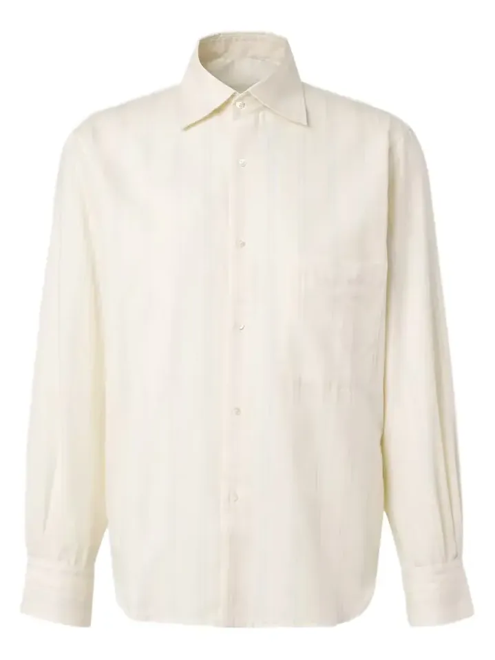 Stòffa Striped cotton and silk shirt Stòffa Striped cotton and silk shirt