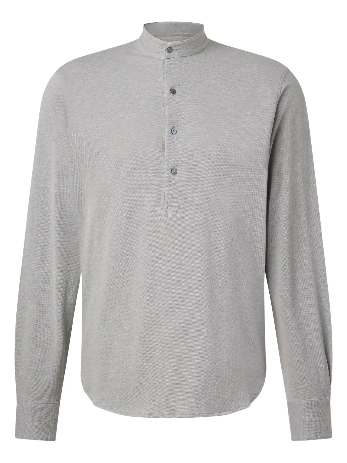 Stòffa Cotton and silk Henley shirt Stòffa Cotton and silk Henley shirt