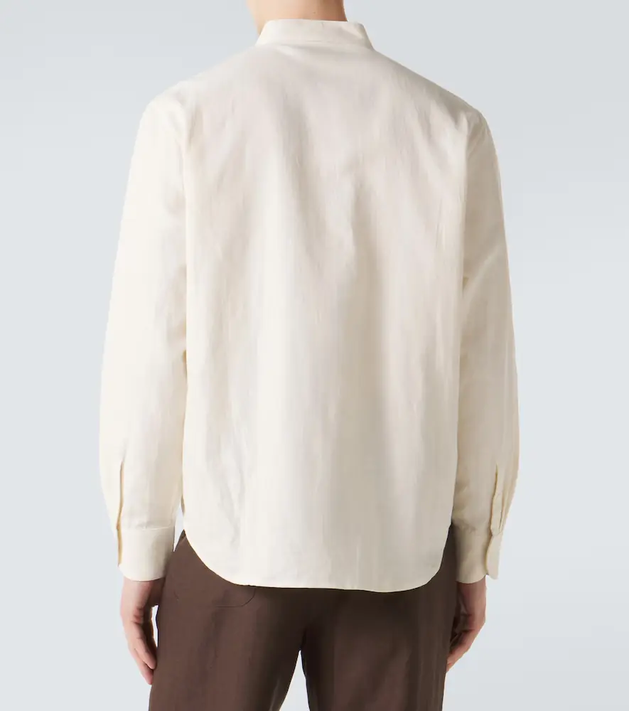 Stòffa Cotton and linen shirt | Thumbnail 3 Stòffa Cotton and linen shirt | Thumbnail 3