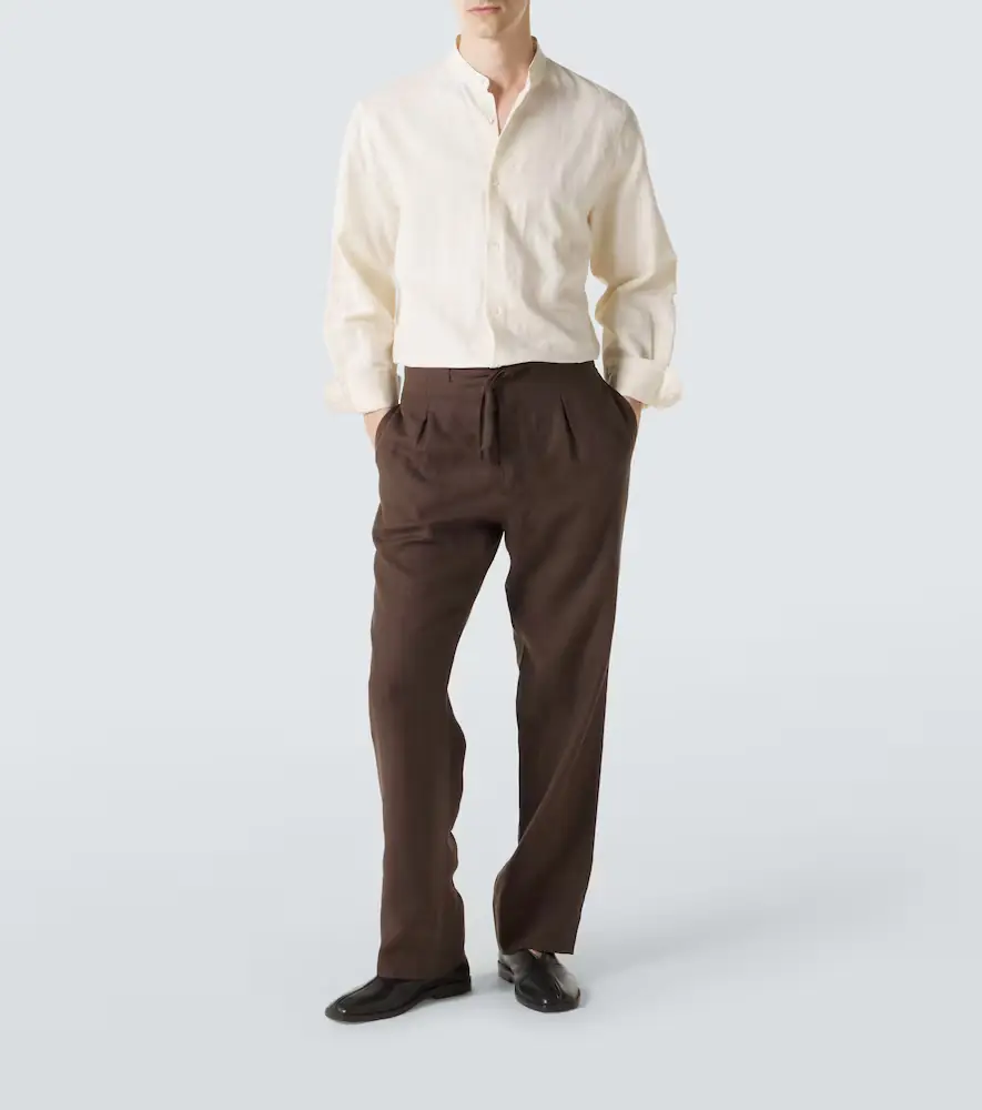 Stòffa Cotton and linen shirt | Thumbnail 6 Stòffa Cotton and linen shirt | Thumbnail 6