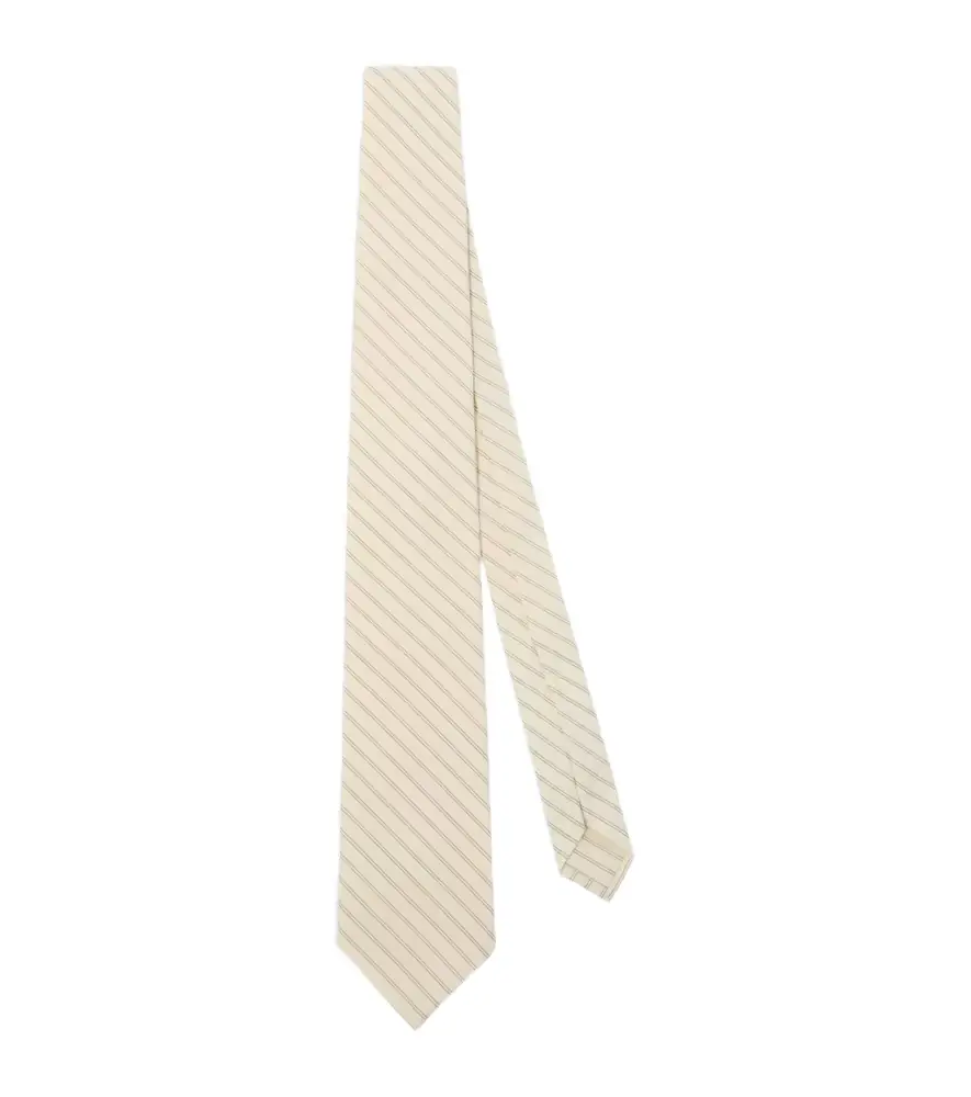 Auralee Striped wool tie | Image 1 Auralee Striped wool tie | Image 1