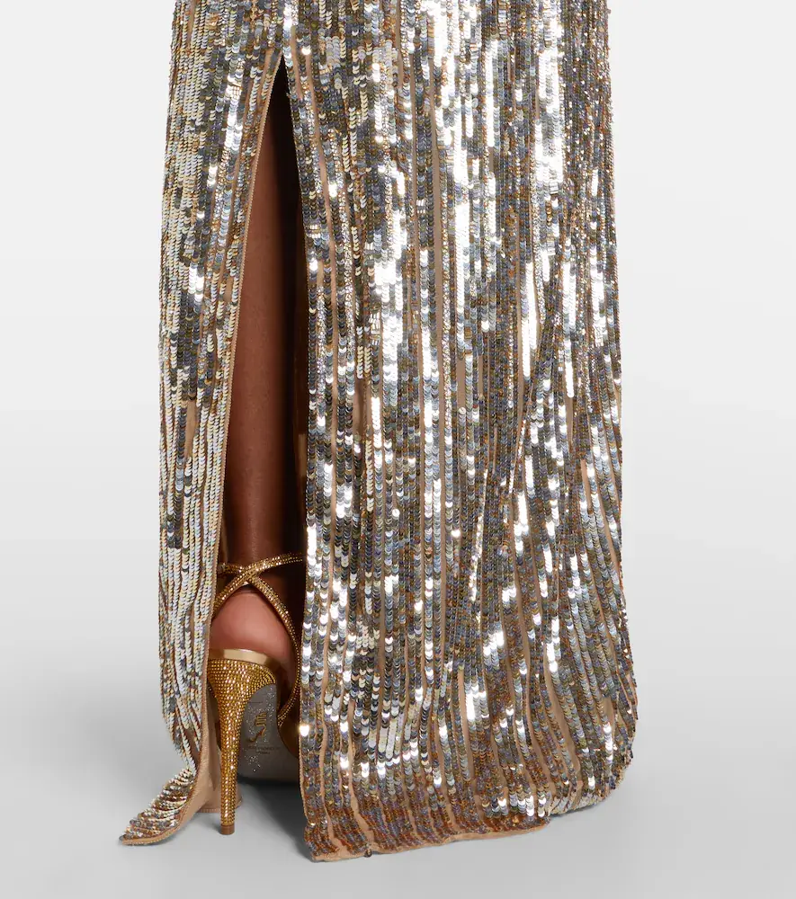 Jenny Packham Marnie embellished gown | Thumbnail 3