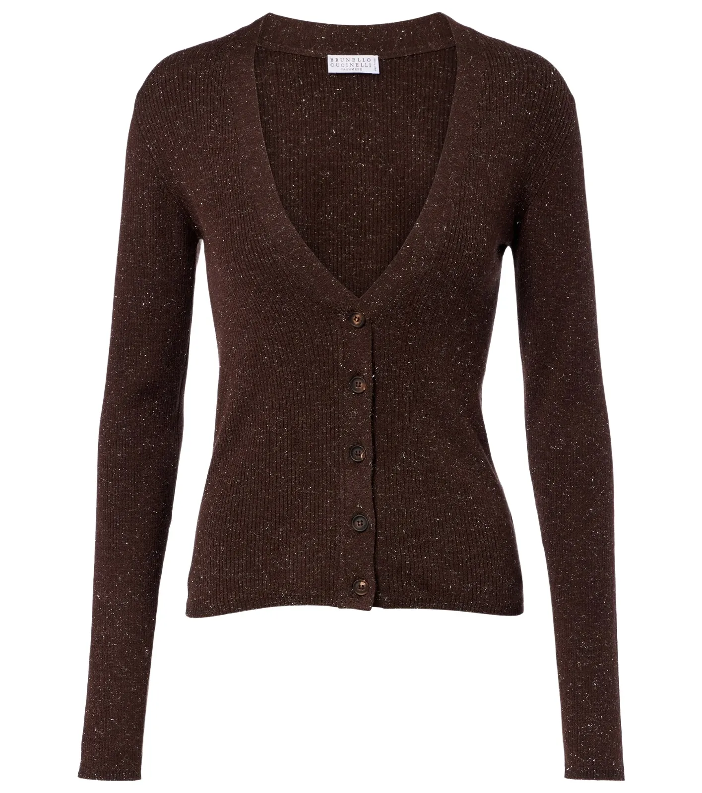 Ribbed-knit cashmere-blend cardigan Ribbed-knit cashmere-blend cardigan
