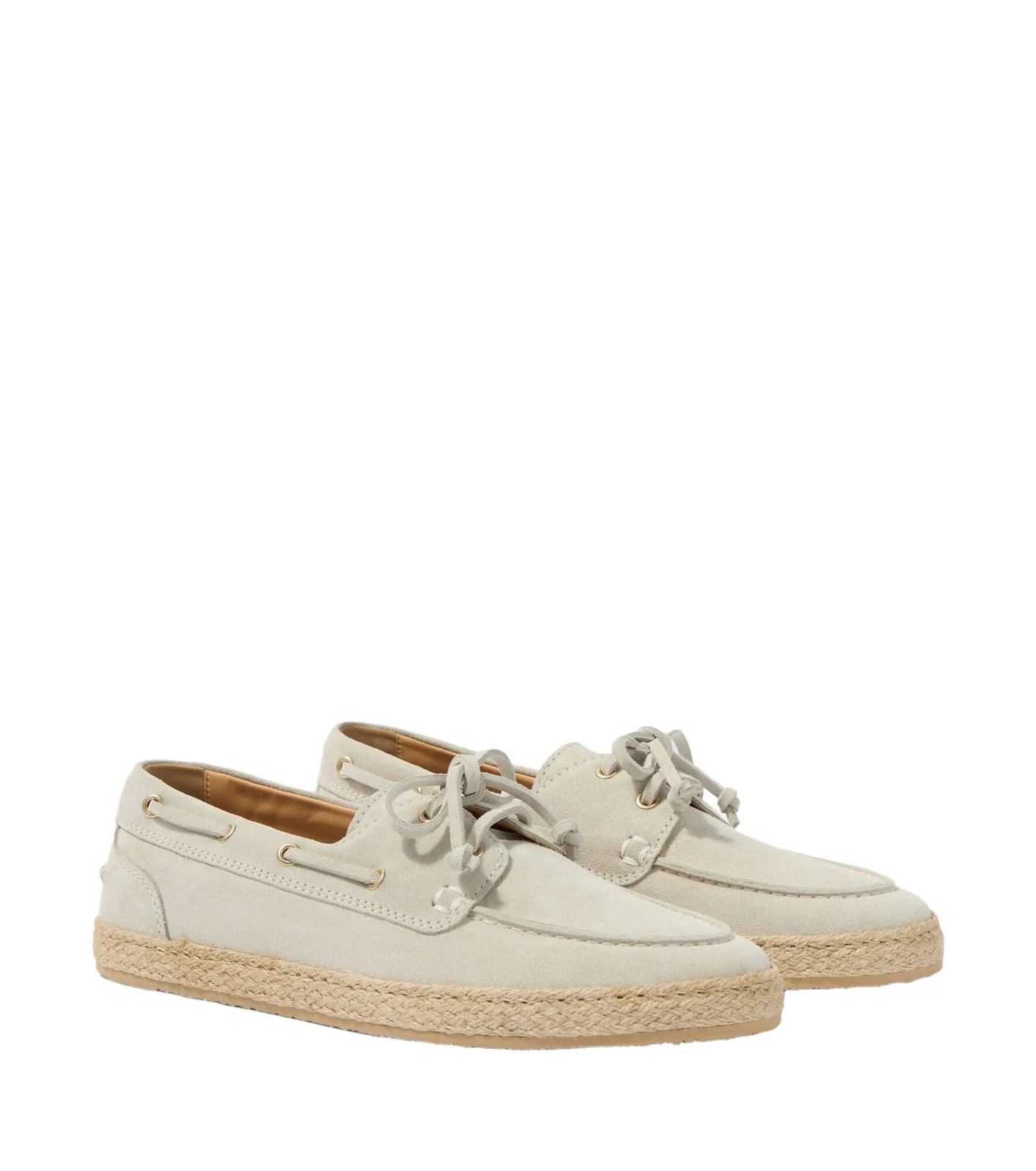 Suede boat shoes
