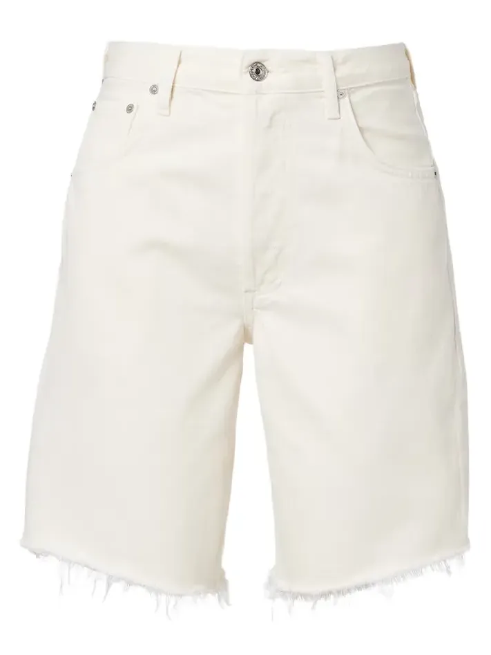 Ayla denim Bermuda shorts