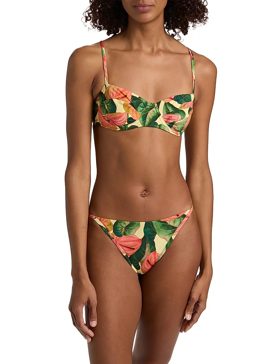 Farm Rio Women's Anturium Underwire Bikini Top | Thumbnail 3 Farm Rio Women's Anturium Underwire Bikini Top | Thumbnail 3