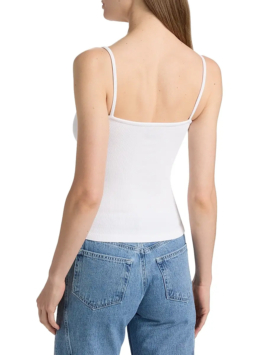 L'Agence Women's Lunara Rib-Knit Tank | Thumbnail 5 L'Agence Women's Lunara Rib-Knit Tank | Thumbnail 5