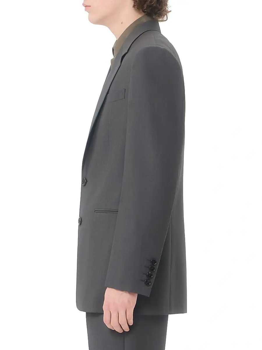 Valentino Men's Single-Breasted Wool Jacket | Thumbnail 4 Valentino Men's Single-Breasted Wool Jacket | Thumbnail 4