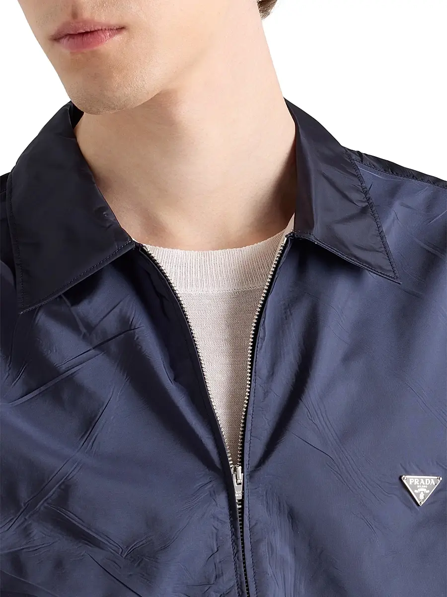 Prada Men's Re-Nylon Shirt | Thumbnail 5 Prada Men's Re-Nylon Shirt | Thumbnail 5