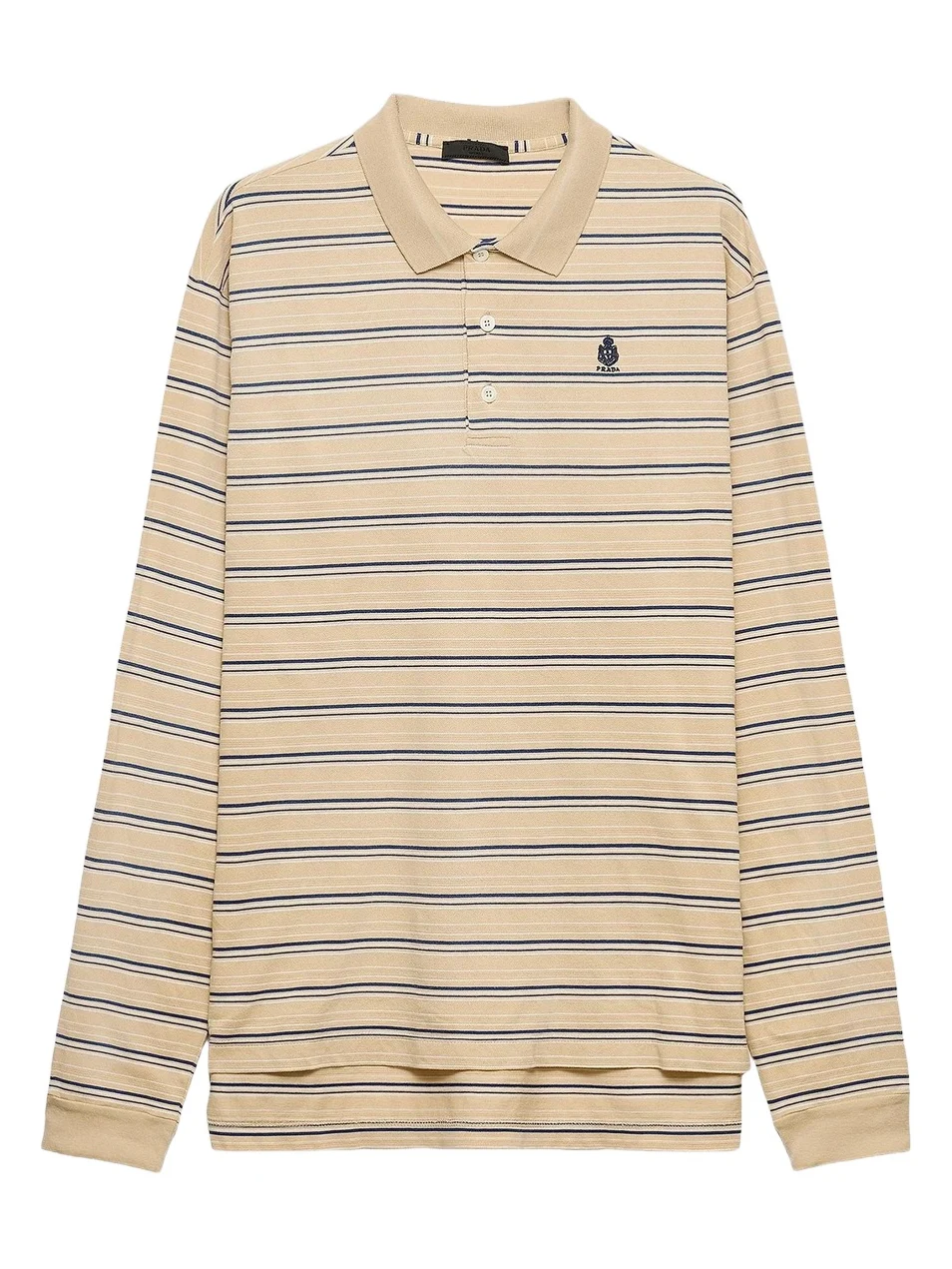 Men's Striped Cotton Piqué Polo Shirt Men's Striped Cotton Piqué Polo Shirt