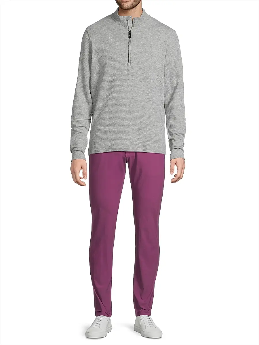 Greyson Men's Troy Quarter-Zip Pullover | Thumbnail 2 Greyson Men's Troy Quarter-Zip Pullover | Thumbnail 2