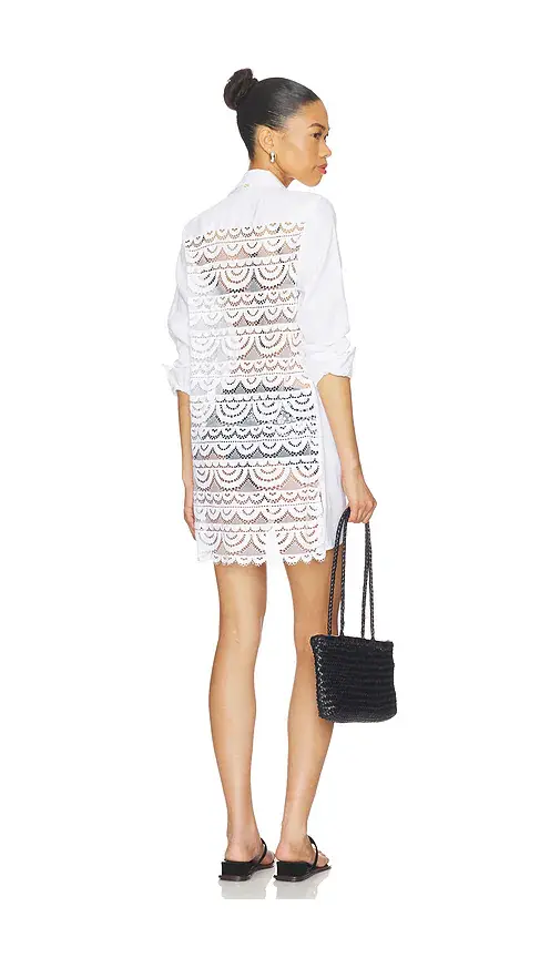 PQ Lace Millie Tie Tunic Dress | Image 1 PQ Lace Millie Tie Tunic Dress | Image 1