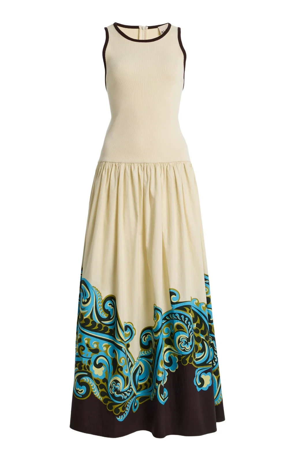 Natalia Cotton Midi Tank Dress