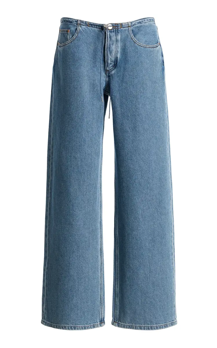 STILL HERE Cool Rigid Low-Rise Wide-Leg Jeans | Thumbnail 4 STILL HERE Cool Rigid Low-Rise Wide-Leg Jeans | Thumbnail 4
