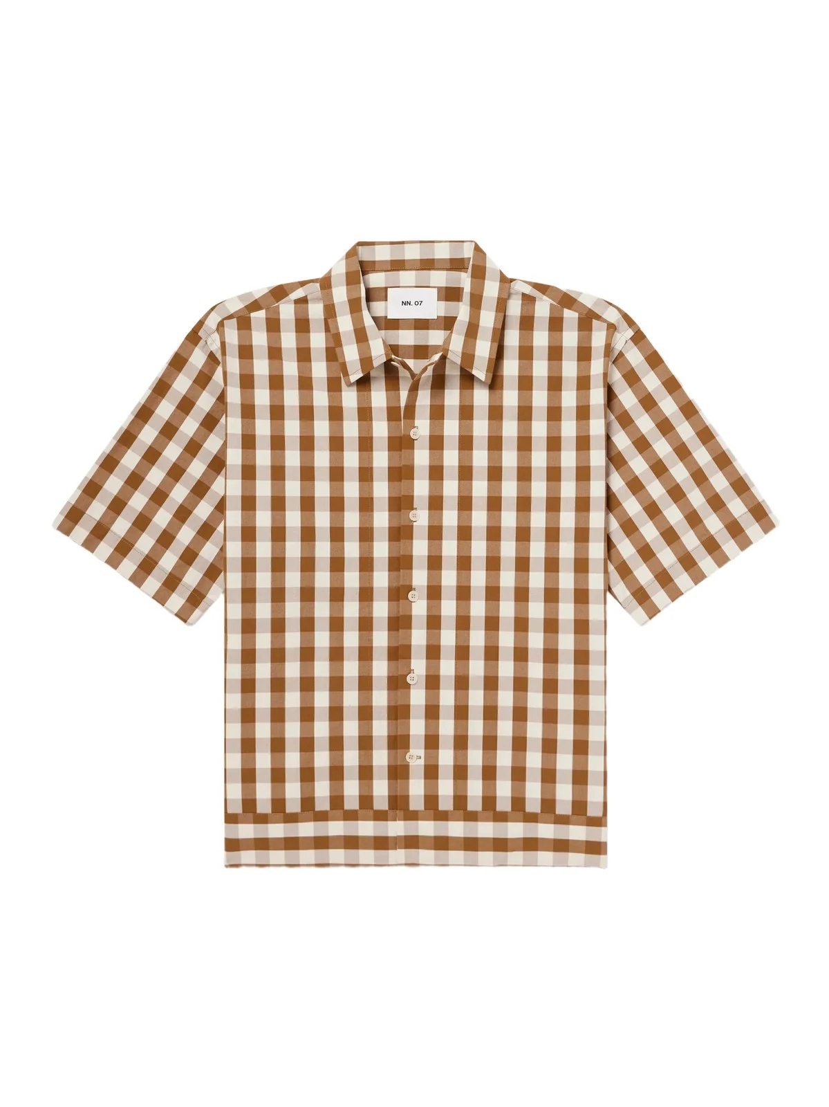 Reed 50071 Gingham Cotton Overshirt - Men