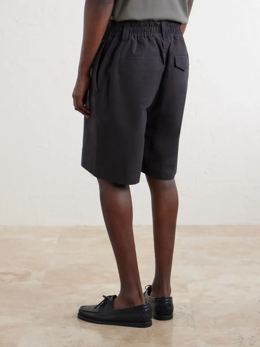 Margaret Howell Straight-Leg Cotton Shorts - Men | Thumbnail 4 Margaret Howell Straight-Leg Cotton Shorts - Men | Thumbnail 4