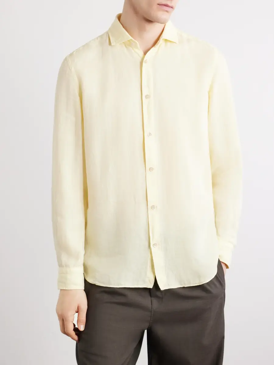 Boglioli Linen Shirt - Men | Thumbnail 3 Boglioli Linen Shirt - Men | Thumbnail 3
