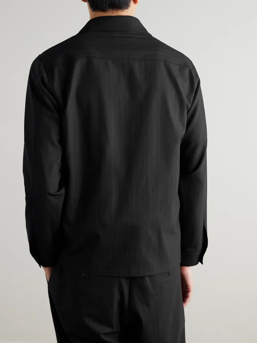 NN07 Zander 10037 Pinstriped Stretch-Hopsack Jacket - Men | Thumbnail 3