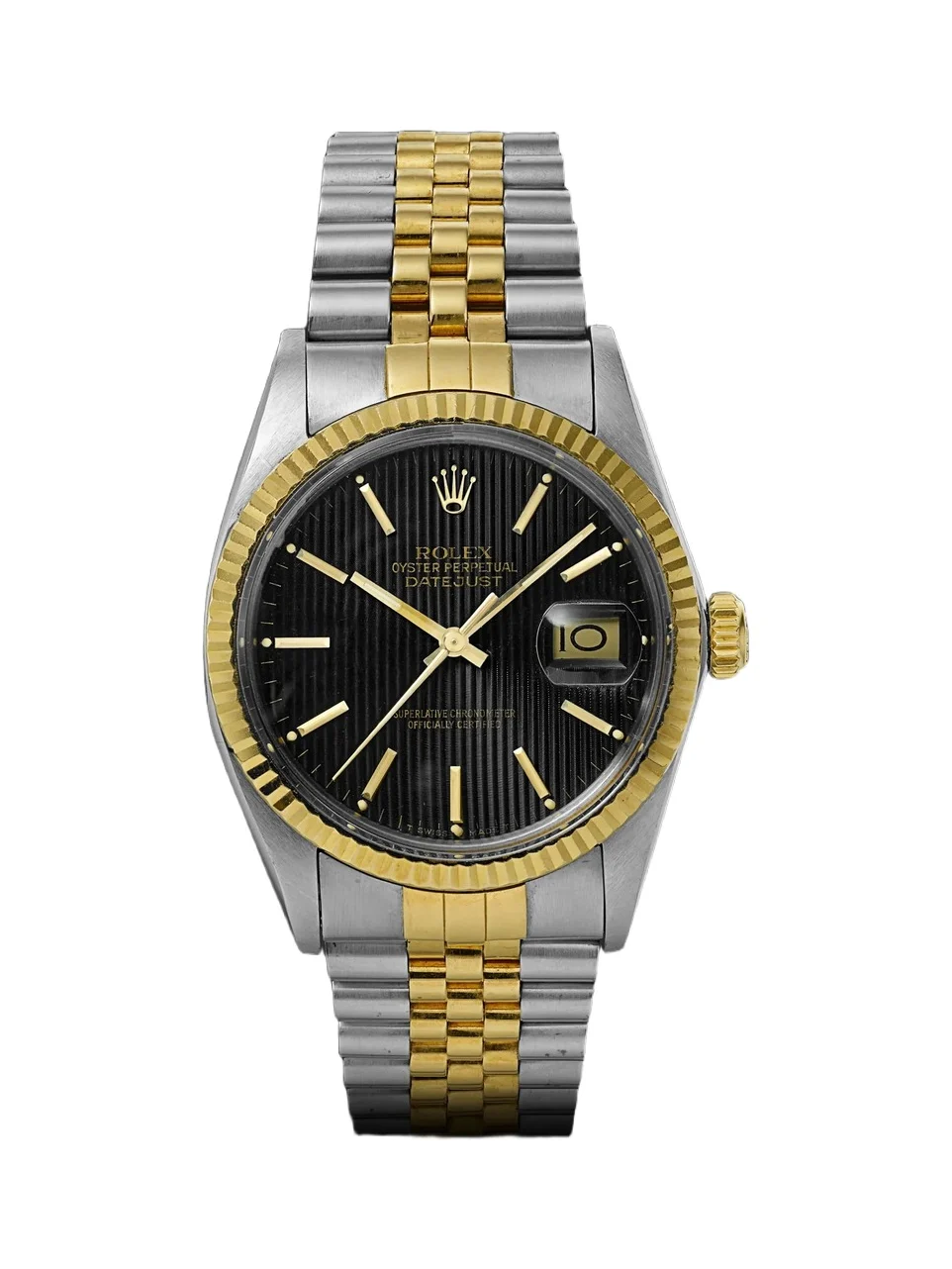 Rolex Vintage 1987 DateJust Automatic Stainless Steel and 18-Karat Gold Watch, Ref. 1601 (7'' wrist) - Men