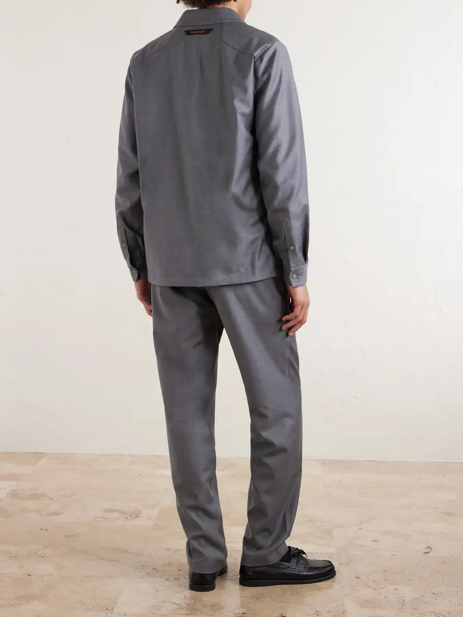 Sease Summer Mindset Straight-Leg Virgin Wool Drawstring Trousers - Men | Thumbnail 4 Sease Summer Mindset Straight-Leg Virgin Wool Drawstring Trousers - Men | Thumbnail 4