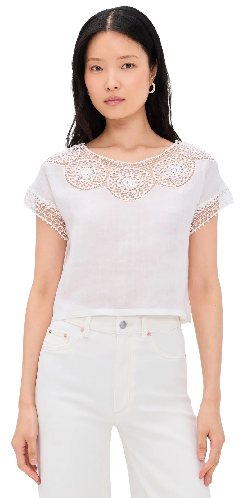 Nili Lotan Caila Ramie Top
