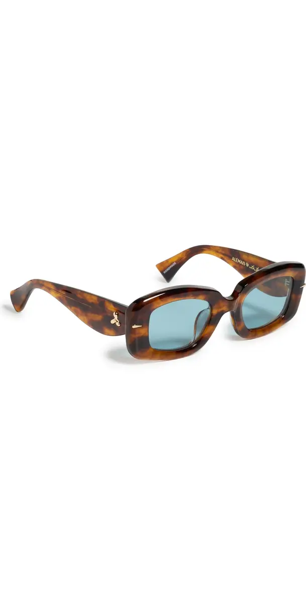 x Alemais Celestina Sunglasses Haze Tortoiseshell One Size