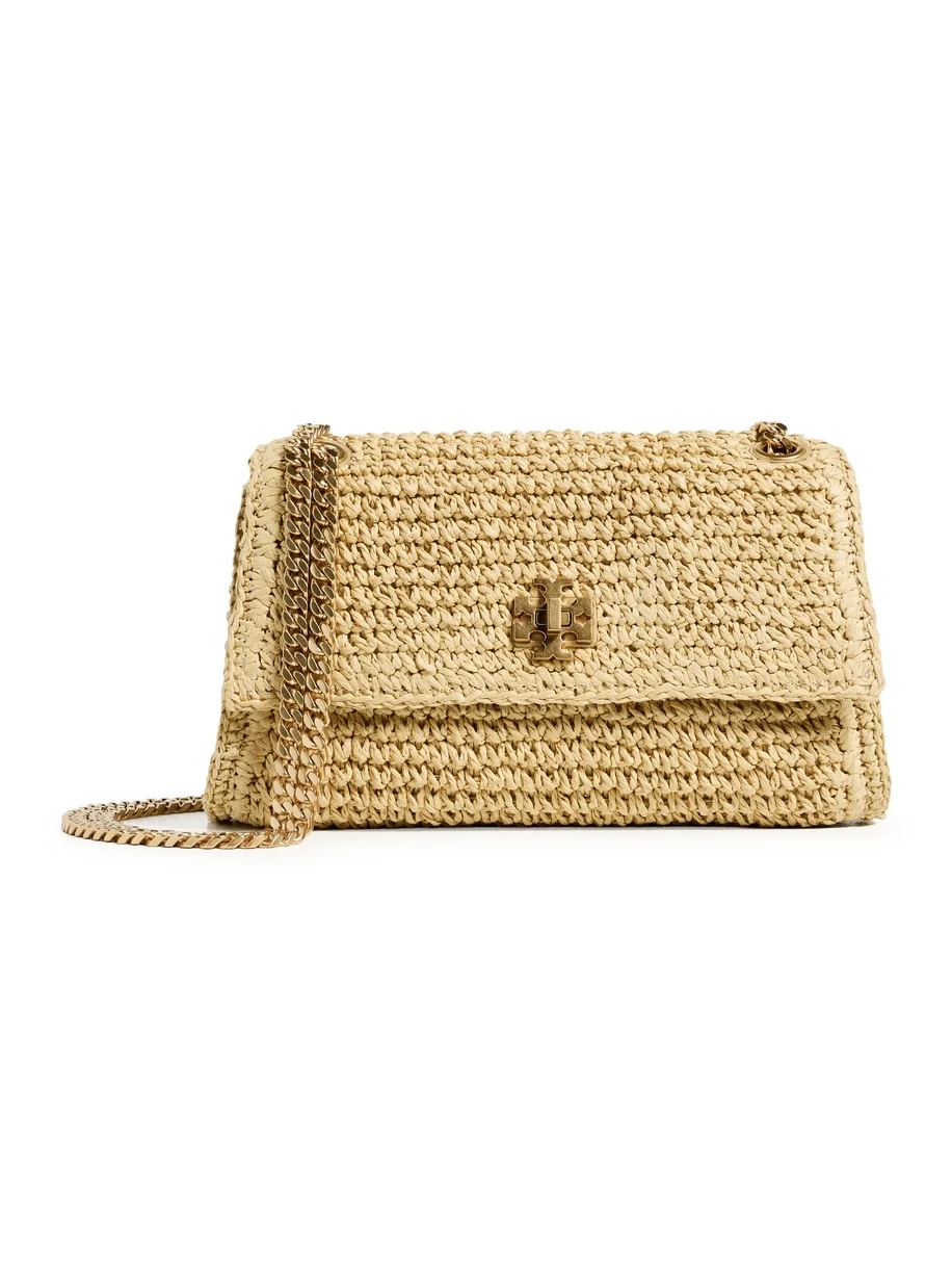 Kira Turnlock Woven Mini Bag