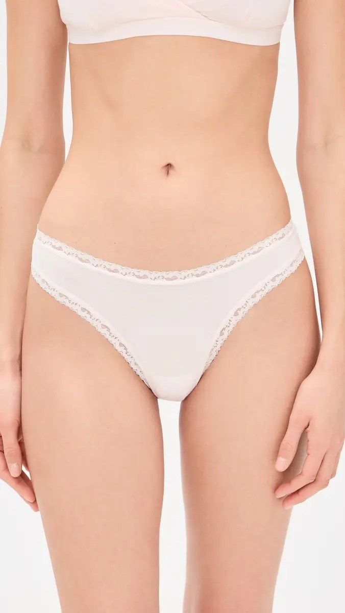 Stripe & Stare Thong Panties 4 Pack | Thumbnail 3