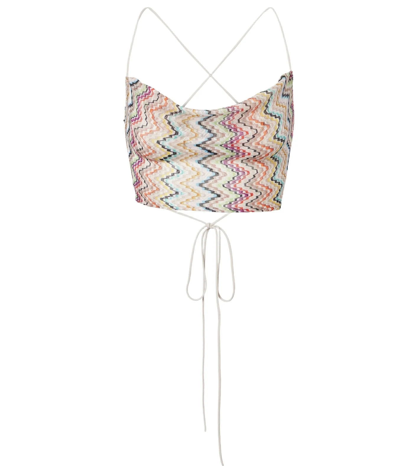 Zigzag crop top Zigzag crop top