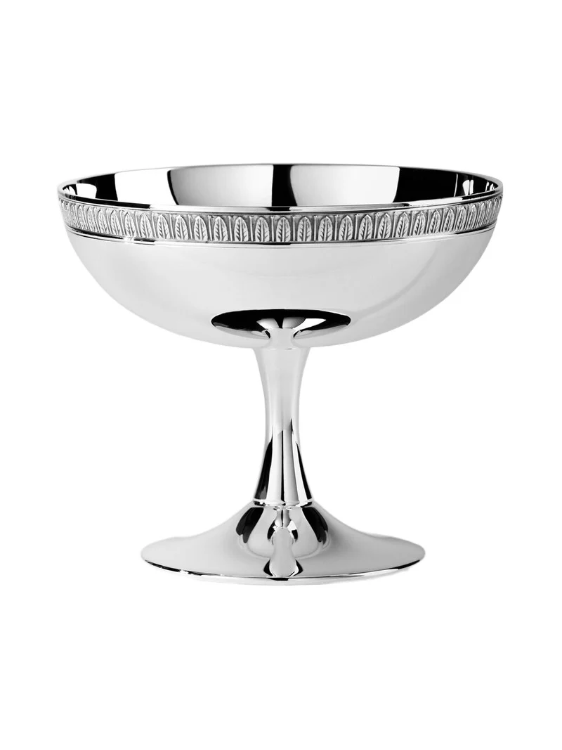 Christofle Malmaison silver-plated dessert bowl