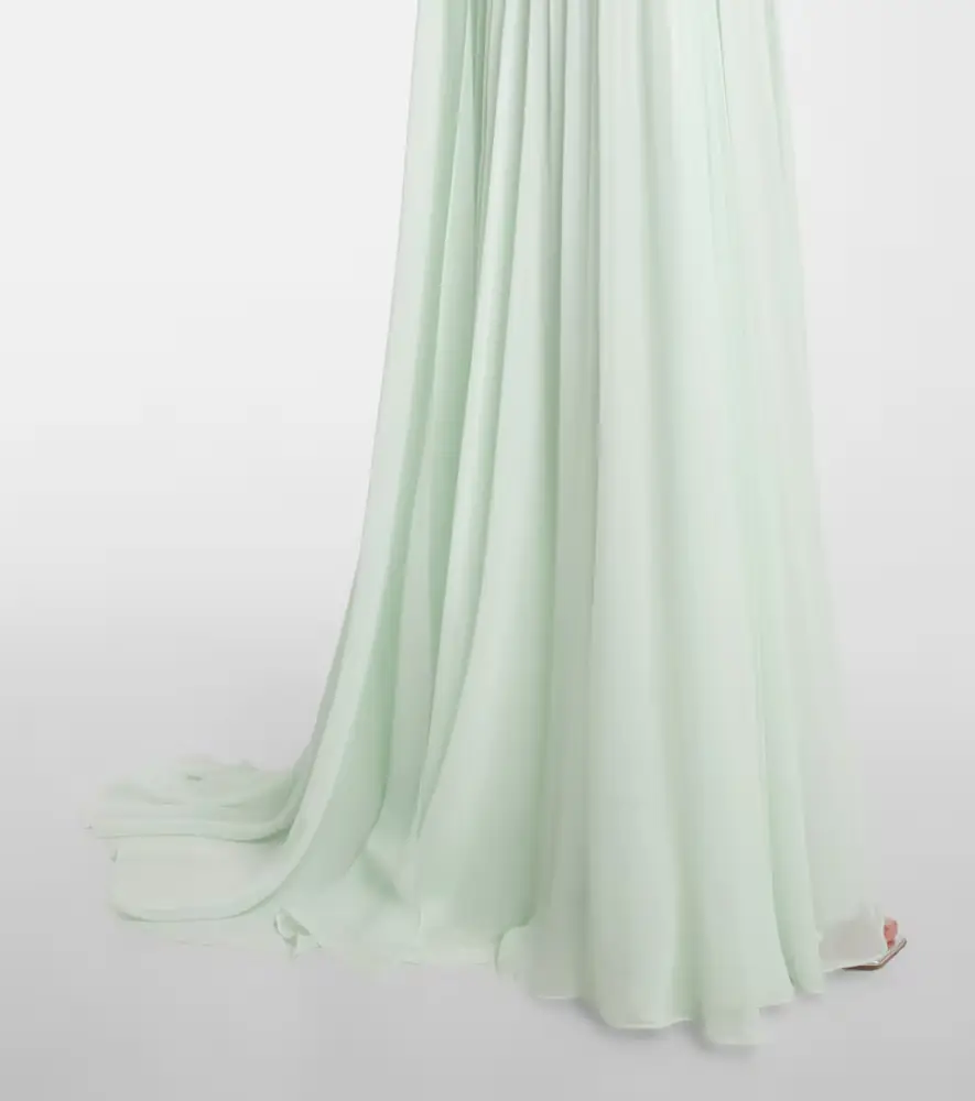 Elie Saab Sequined silk-blend gown | Thumbnail 6