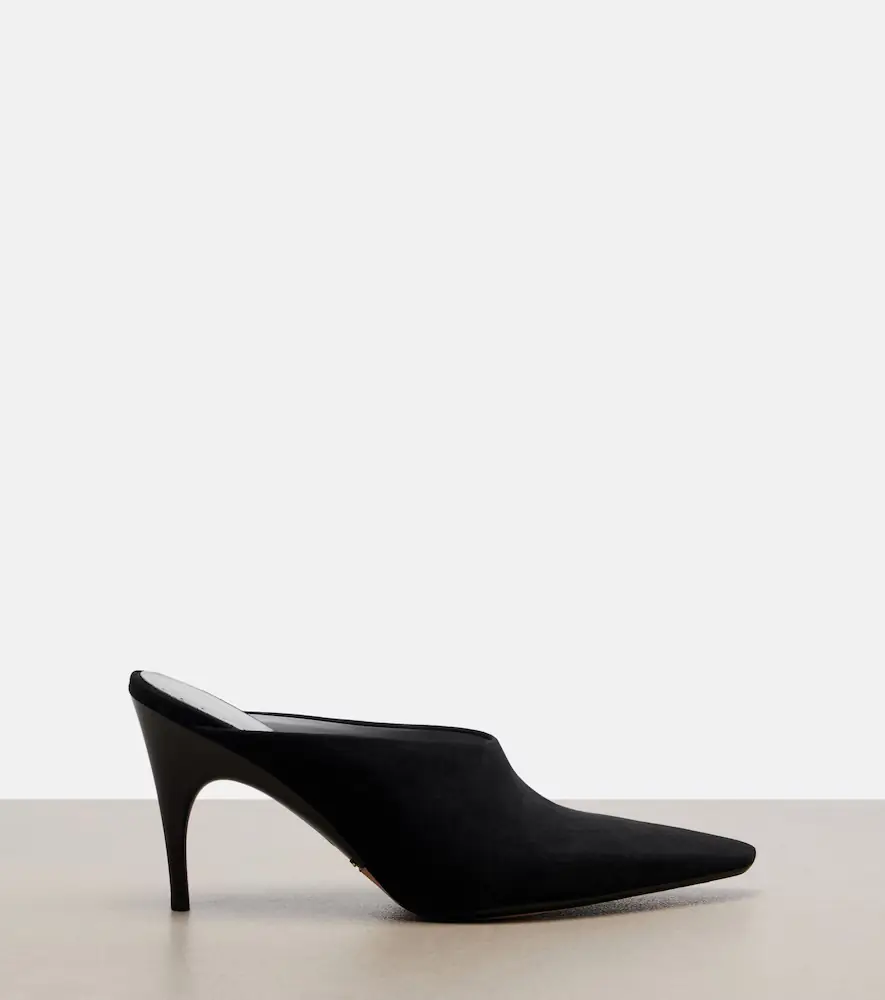 Balenciaga Duchesse suede mules | Thumbnail 2