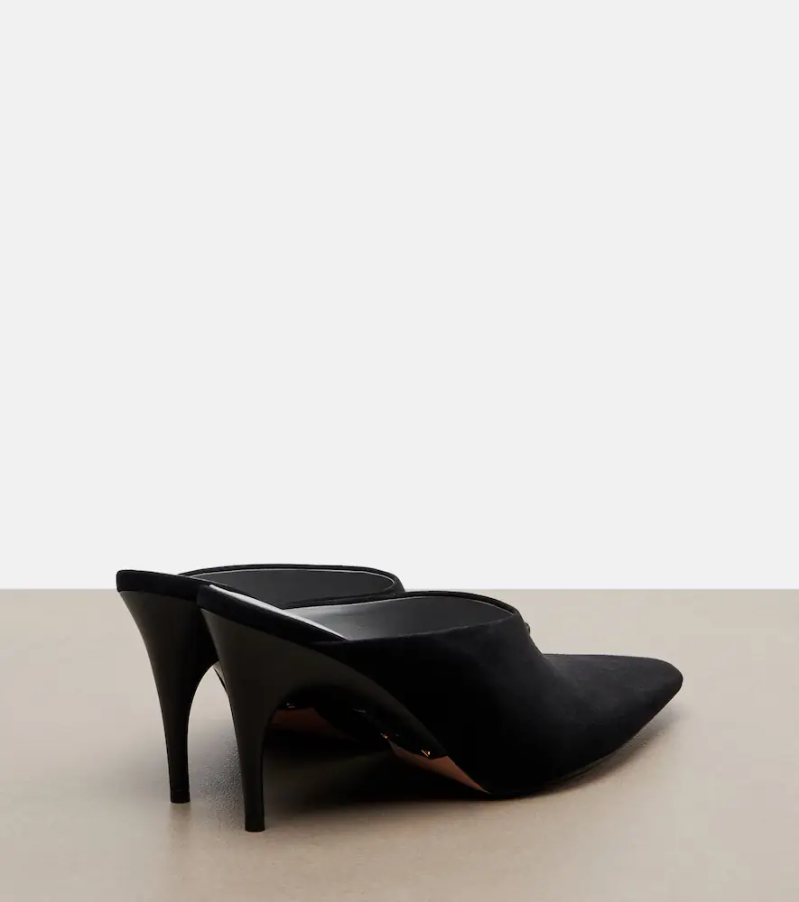 Balenciaga Duchesse suede mules | Thumbnail 3