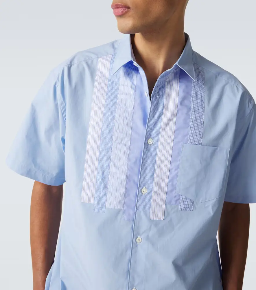 Comme des Garcons Homme Comme des Garçons Homme Cotton poplin shirt | Thumbnail 4
