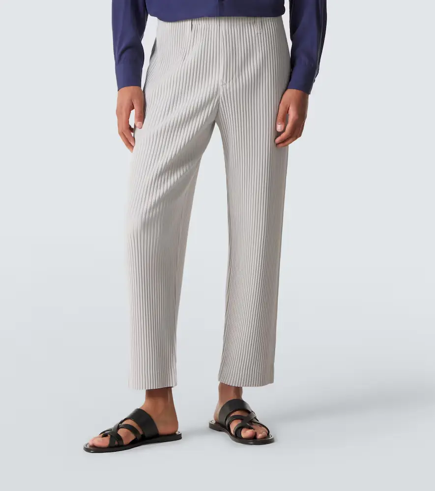 Homme Plissé Issey Miyake Homme Plissé Issey Miyake Basics pleated straight pants | Thumbnail 3 Homme Plissé Issey Miyake Homme Plissé Issey Miyake Basics pleated straight pants | Thumbnail 3