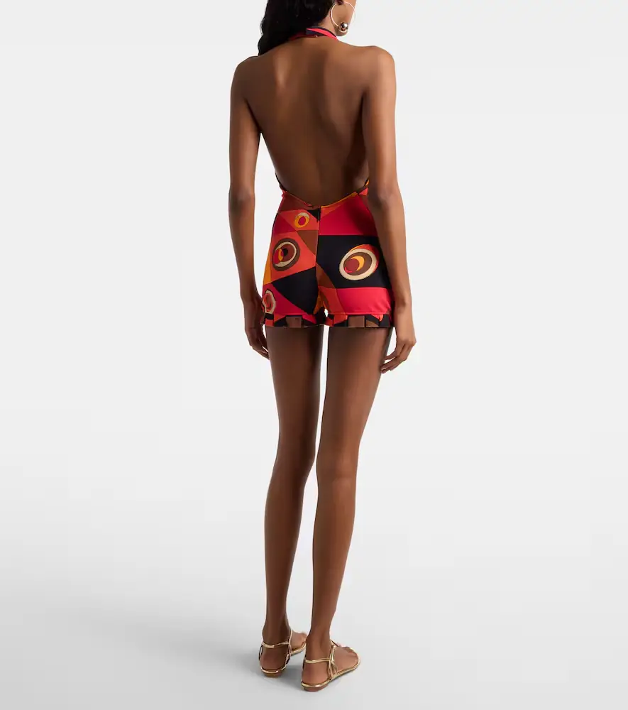 PUCCI Occhi halterneck romper | Thumbnail 4