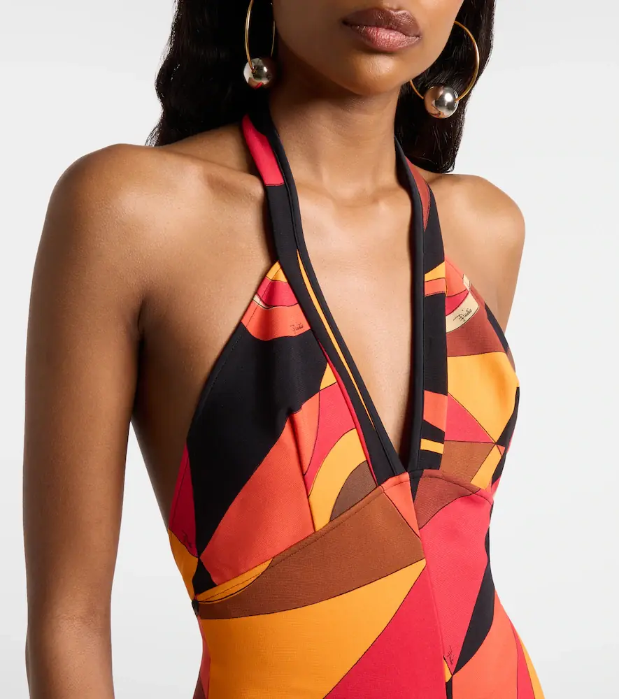 PUCCI Occhi halterneck romper | Thumbnail 5