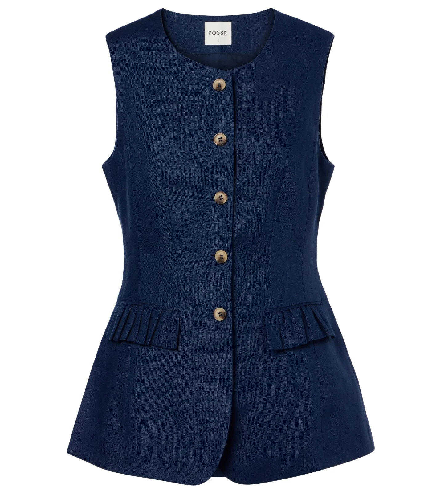 Posse Matilda linen vest
