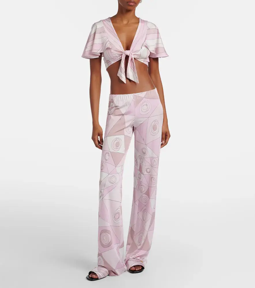 PUCCI Occhi jersey straight pants | Thumbnail 2 PUCCI Occhi jersey straight pants | Thumbnail 2