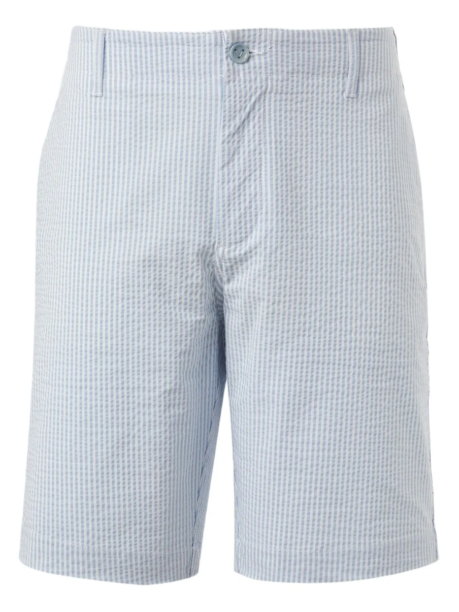 Brad striped seersucker Bermuda shorts Brad striped seersucker Bermuda shorts