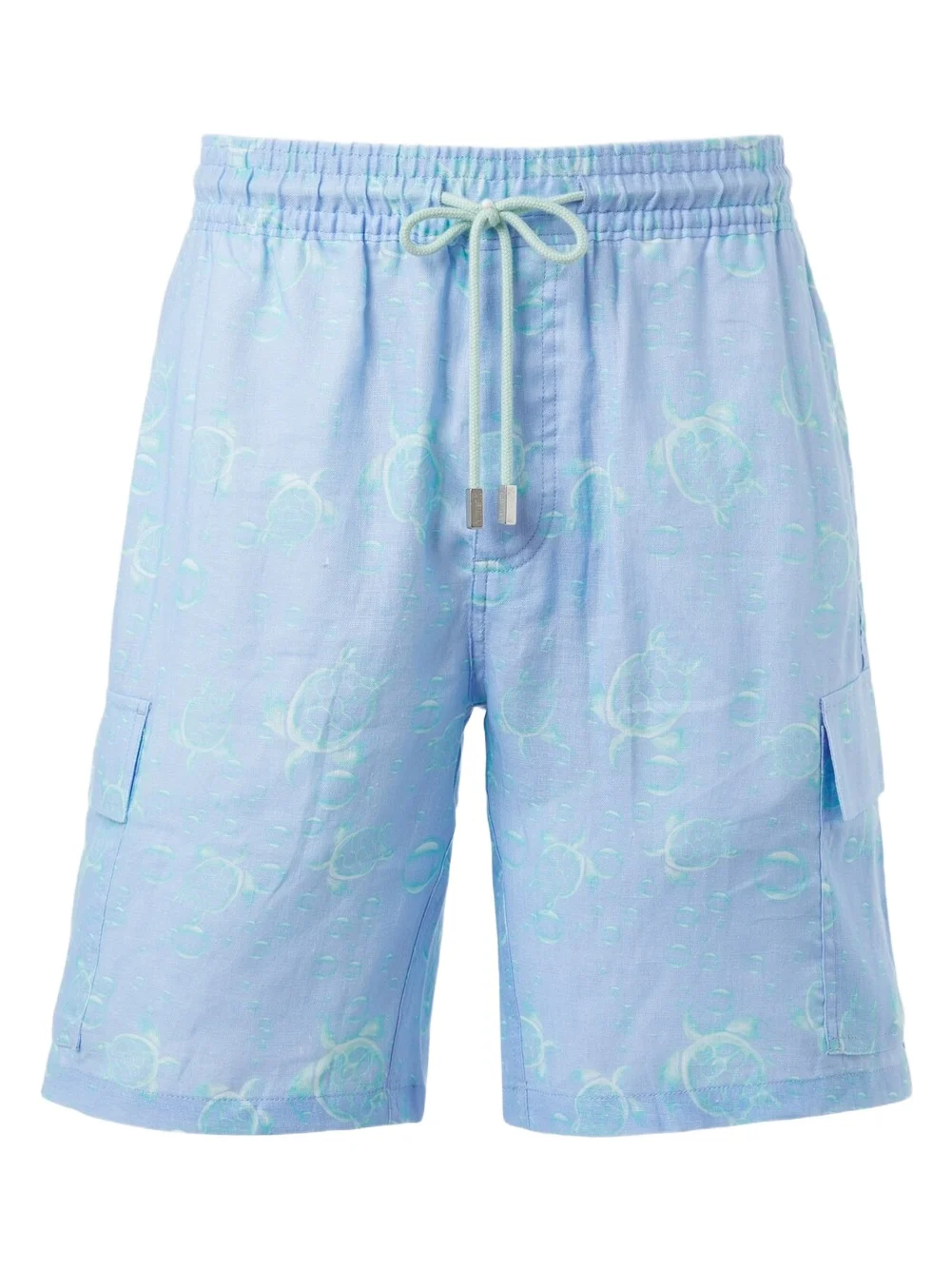 Baie linen Bermuda shorts Baie linen Bermuda shorts