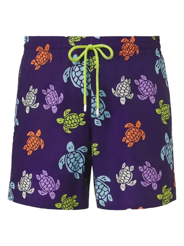 Mahina printed swim trunks