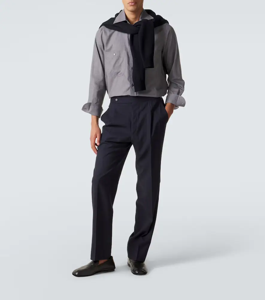 Stòffa Wool straight pants | Thumbnail 3 Stòffa Wool straight pants | Thumbnail 3