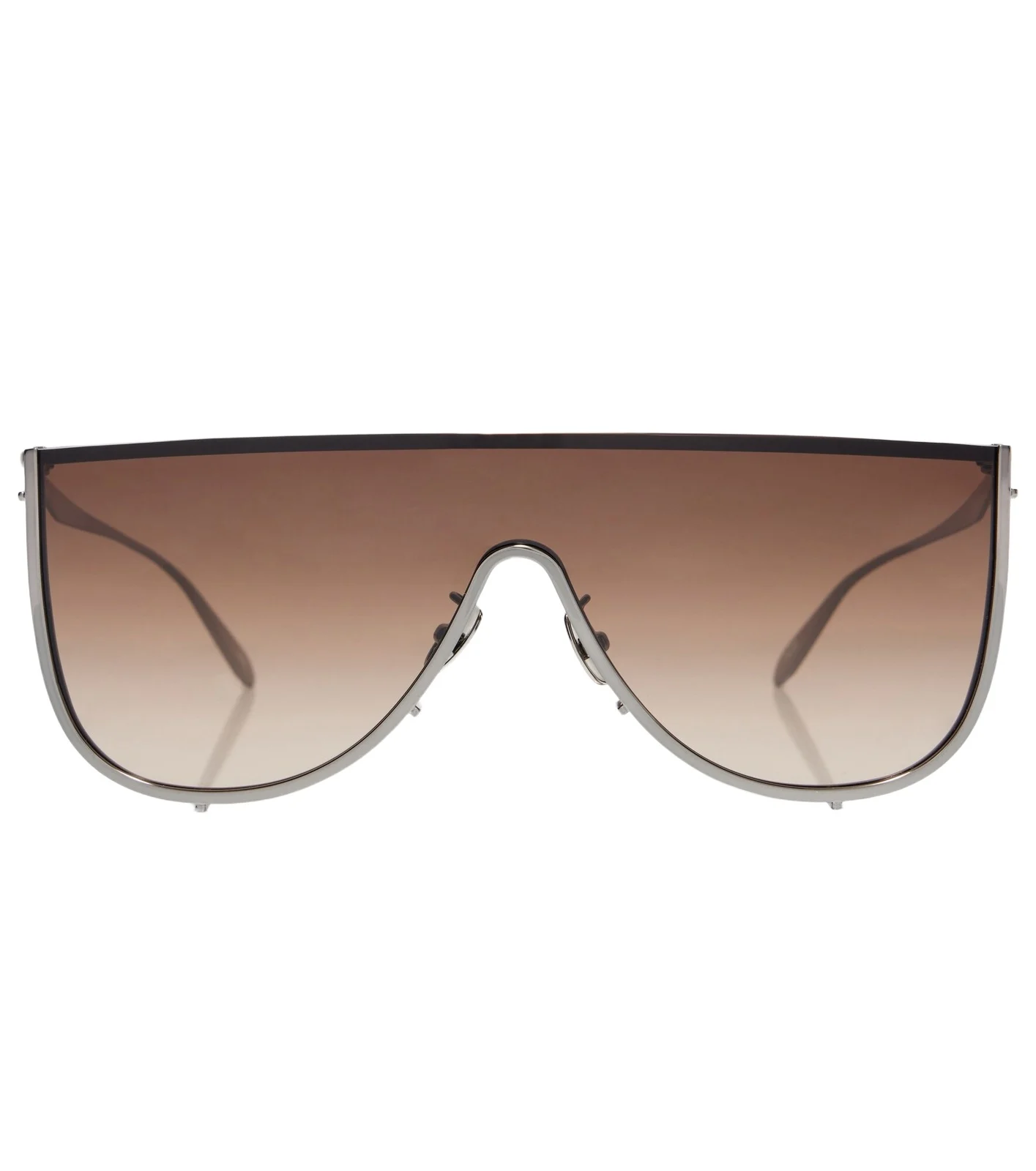 ALAÏA Lettering Logo flat-top sunglasses